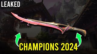 LEAKED Valorant Champions 2024 Bundle Melee [upl. by Kyl998]