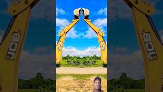 JCB SHORT MIRROR 💥🧐💥jcbvideo jcb tractor shorts automobile roadmachine [upl. by Warfore]