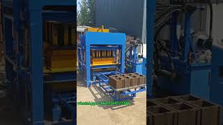 60mm Rectangular brick 5 6 inch solid hollow block slab mould complete machine with mixer stacker [upl. by Janaye199]