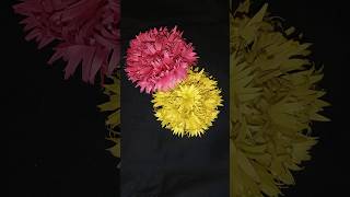 How to make beautiful paper flower  DIY easy paper flower sticks [upl. by Tirza92]