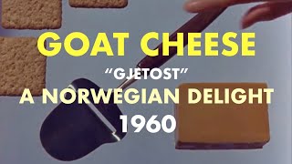 Goat cheese production Norway 1960  A Norwegian delight [upl. by Satterlee]