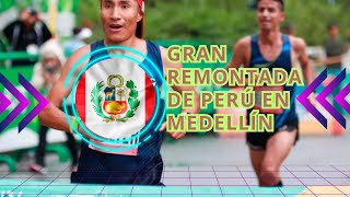 PERÚ HIZO LLORAR AL MUNDO ATLETA PERUANO HACE ÉPICA REMONTADA A ÚLTIMO MINUTO GRAN AZAÑA [upl. by Belford]