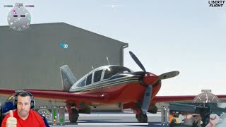 BELLANCA SUPER VIKING UPDATE AND NAVIGRAPH FLIGHT PLANE msfs [upl. by Aiehtela]