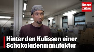 Chocolatier erklärt wie wir Schoki richtig essen  kronetv NEWS [upl. by Grega]