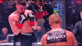 Walka WRZOSEK VS DON KASJO  fame mma 12 [upl. by Zeke]