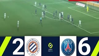 Montpellier vs PSG 26  Ligue 1 2024  Match Highlights [upl. by Arliene762]