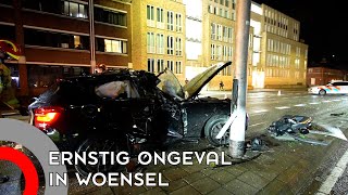 Ernstig ongeluk in Woensel [upl. by Odnam167]