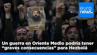 Una gran guerra en Oriente Medio podría tener quotgraves consecuenciasquot para Hezbolá según expertos [upl. by Cacie]