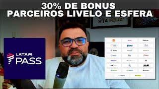 PROMOÇÃO 30 DE BONIFICAÇÃO PARCEIROS LATAM [upl. by Ratcliff]