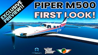 Piper M500 by FSReborn  Exclusive First Look  MSFS  4K [upl. by Eirok790]