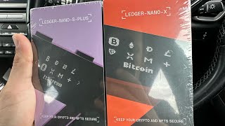 Unboxing Ledger Nano X [upl. by Assetal368]