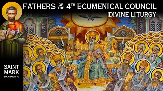 20240714 Greek Orthodox Divine Liturgy of John Chrysostom 4th Ecumenical Council Holy Fathers [upl. by Ameer]