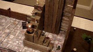 Steading of the Hill Giant Chief  fully mapped scale model with interior [upl. by Nothgiel531]