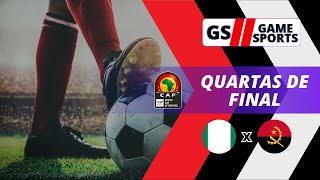 NIGÉRIA X ANGOLA  COPA AFRICANA DE NAÇÕES 2024  QUARTAS DE FINAL  NARRAÇÃO AO VIVO [upl. by Gilligan]