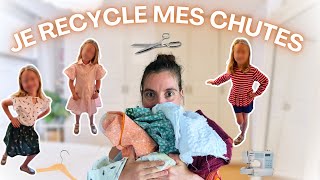 Couture spéciale enfants  je recycle mes chutes pour en faire de magnifiques vêtements 😍 [upl. by Amaral]