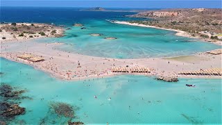 ELAFONISI BEACH CHANIA CRETE GREECE [upl. by Ricki]