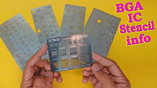 Choosing a Universal BGA IC Stencil for all IC reballing like CPU EMMC or any IC [upl. by Ahsieuqal735]