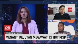 Menanti Kejutan Megawati di HUT PDI Perjuangan  Editorial View [upl. by Enihpets422]