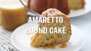 How to make Amaretto Pound Cake [upl. by Llezom439]