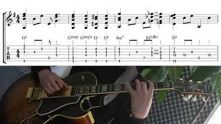 LOVE for Solo Guitar with TAB amp Notation performed by Chris Bieniek [upl. by Jackson]