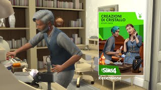 RECENSIONE COMPLETA  The Sims 4 Creazioni di Cristallo Stuff [upl. by Ycnaffit519]