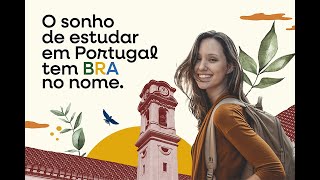 O sonho de estudar em Portugal tem BRA no nome Venha estudar na Universidade de Coimbra [upl. by Primaveria]