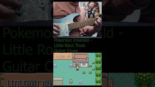 Pokemon Emerald  Littleroot town pokemon guitar guitarcover 8bit fingerpicking music shorts [upl. by Attesoj]