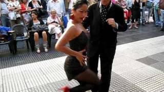 Best Street Tango  Buenos Aires Argentina 1108 [upl. by Bondie962]