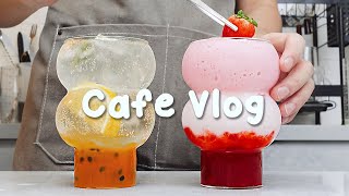 🌹편안한 주말1시간 모아보기🌞1 Hours VLOGCafe VlogASMRTasty Coffee273 [upl. by Simsar457]