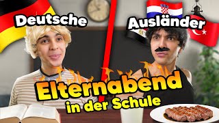 Deutsche vs Ausländer beim Elternabend 😳😂  Mohi07 [upl. by Kari287]