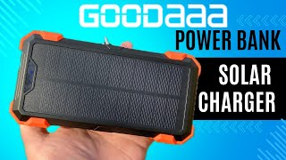 Goodaaa Solar Power Bank 42800mAh  Amazon Gadget [upl. by Ilarrold]