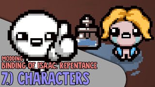 7 Characters  Binding of Isaac Repentance Modding Tutorial [upl. by Cherin892]