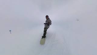 Snowboarding  Tignes Rhododendron January 24 [upl. by Aniar810]