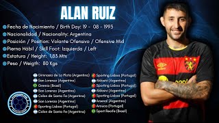 Alan Ruiz 10  Volante Ofensivo  Ofensive Mid  2024 [upl. by Susej825]