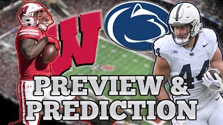 BIG UPSET IN MADISON Penn State at Wisconsin GAME PREVIEW amp PREDICTION  Big Ten Ted [upl. by Barcellona]