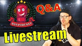 BoxpodcastLivestream QampA mit Robert [upl. by Leile]