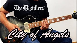 City of Angels  The Distillers  guitar cover [upl. by Nirej]