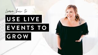 Using LIVE EVENTS to Grow Your Virtual Assistant Business [upl. by Uni231]