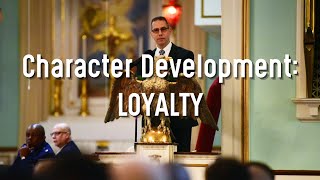 Character Development Col Gary M Saladino USAR Ret on LOYALTY [upl. by Klepac]