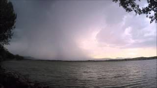 Positive Charged Colorado Lightning Thunderstorm [upl. by Sorcha780]