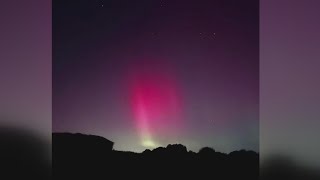 Perseid meteor shower and northern lights spotted in Pittsburgh area [upl. by Festatus944]