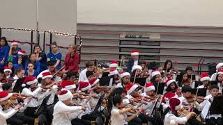 Carol of the Bells by Michael Hopkins  Pacific Cascade Middle School Advanced Orchestra  Holiday [upl. by Him128]