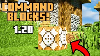 How To Get a COMMAND BLOCK In Minecraft 120 Easy [upl. by Gerius10]