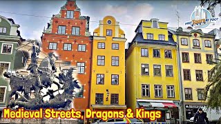 Stockholm Walking Tour  An Old Town Walk Through Gamla Stan [upl. by Nhguavahs729]