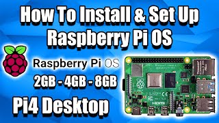 How To Install amp Set Up Raspberry Pi OS  Pi4 Pi3 Pi2 [upl. by Ahsiekin760]