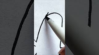 How to Draw Chicken Simple Drawing Tutorialshorts art 初學者繪畫 [upl. by Schoenfelder]