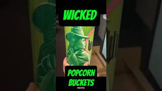 Wicked popcorn buckets Cinemark wicked popular cinemark trending viral theatre musical fyp [upl. by Annoiek]