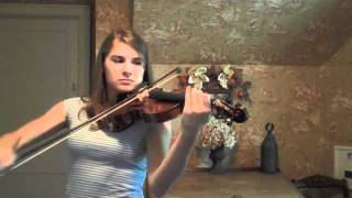 Memorial Day Tribute on Violin Star Spangled Banner and Military Themes [upl. by Annayhs]