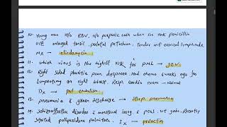 October 2024 MRCP part1 questions solve [upl. by Einnahpets]