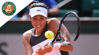 Garbiñe Muguruza  Top 5 Best Shots  RolandGarros 2017 [upl. by Idram482]